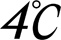 4℃