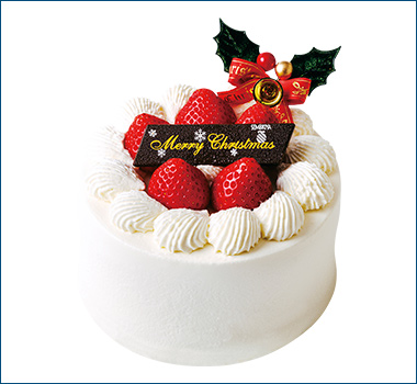 ［京橋千疋屋］Xmas苺のショートケーキ4号