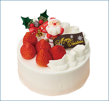 ［横浜フランス菓子 プチ・フルール］Xmas 生デコレーション5号
