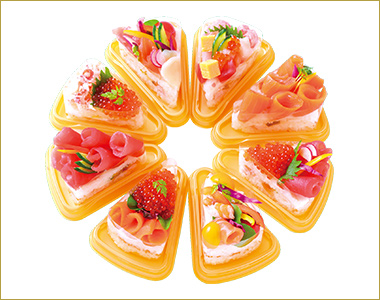 ［北辰鮨］ショートケーキ寿司各種