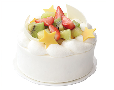 〈ブールミッシュ〉七夕フルーツショートケーキ