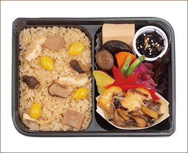 〈おこわ米八〉秋づくし松茸おこわ御膳