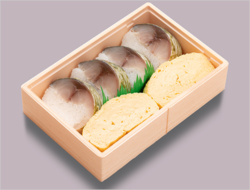 さば寿司だし巻弁当(1折) 1,512円