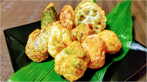 ちぎり揚げ各種(100g) 540円