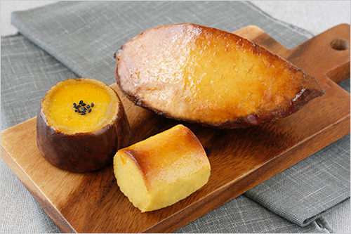 松蔵ポテトセットB(1セット) 1,047円  セットBは、自慢のスイートポテトに定番のポテコロ・ブッセラをお楽しみいただけるセットです。おやつや手土産におすすめです。