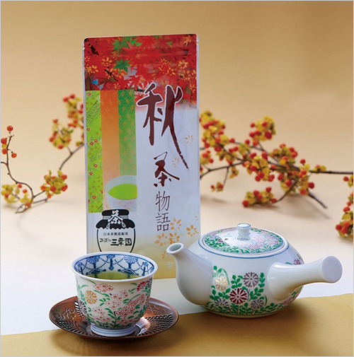 秋季限定煎茶 秋茶物語(100g) 1,404円