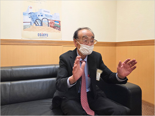 印象に残っているお客さまとのエピソードを語るSさん