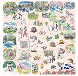 50周年限定 町田店 オリジナルハンカチ販売