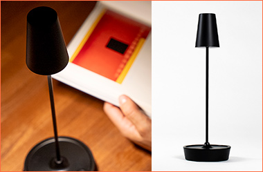〈モリモリ〉LED T-Light ALTO ブラック