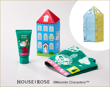 〈ビープライム ハウス オブ ローゼ〉ムーミン ハンドケアギフト PF(アソートセット)