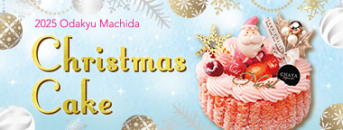 2025 小田急のクリスマスケーキ(町田店)