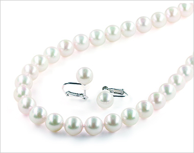 アコヤパールネックレス・イヤリングセット