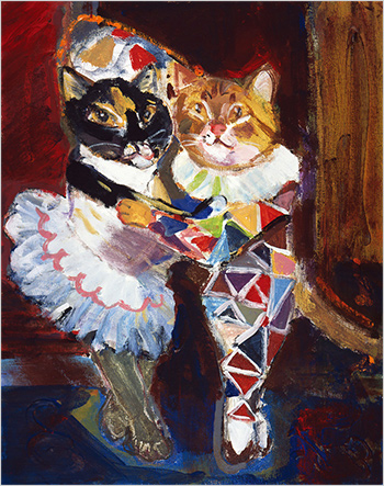 「猫シティ・バレエ“道家”」©NY ARTISTS GUILD 2005