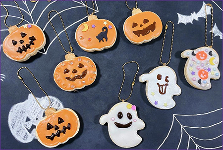 ハロウィンアイシングクッキー