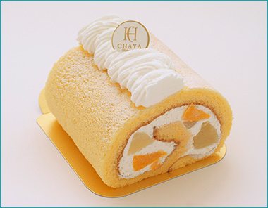 〈ラ・マーレ・ド・チャヤ〉桃のロールケーキS