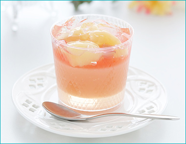 〈ブールミッシュ〉桃の涼菓