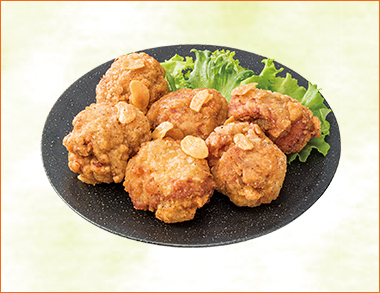 〈鶏三和〉3種のにんにく香る黒胡椒にんにく唐揚