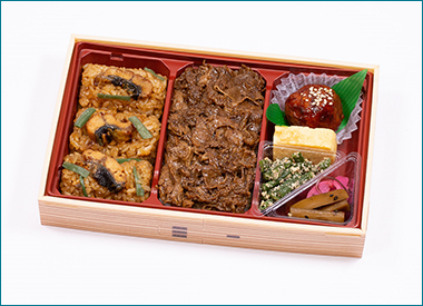 〈おこわ米八〉鰻おこわとすき焼きのスタミナ弁当