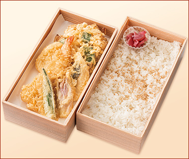 〈銀座天一〉天ぷら弁当
