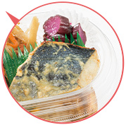 〈和のごちそう〉 季節ご飯の2段弁当(鰆西京焼)