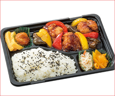 〈京鳥〉黒酢弁当