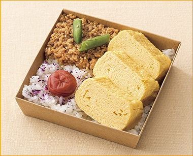 〈サラダカフェ〉創業記念限定!ふっくら京風だし巻き弁当