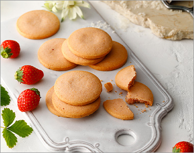 〈チーズガーデン〉ストロベリーチーズクッキー