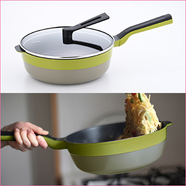 〈グッドキッチンカンパニー〉レミパンプラス グリーン