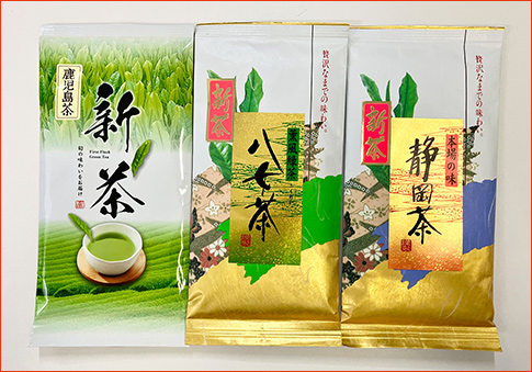 〈芳翠園〉新茶よりどり3袋セット