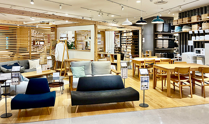 6階＝〈無印良品〉店内の画像