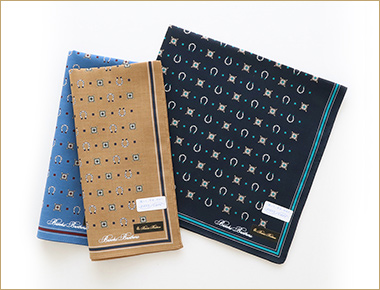 〈ブルックス ブラザーズ〉ハンカチ