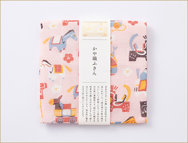 〈中川政七商店〉かや織ふきん 午