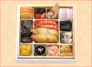 〈味の浜藤〉銀鱈西京焼おせち和風一段