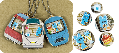 シャカシャカオリジナルキーホルダーイメージ