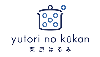 〈share with Kurihara harumi〉ロゴ