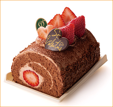 〈新宿高野〉 いちごショコラロール