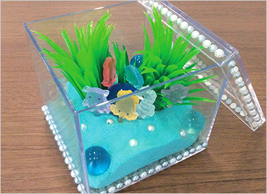 〈キャンドゥ〉手作りアクアリウム