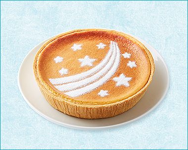 〈モロゾフ〉七夕デンマーククリームチーズケーキ〔天の川〕
