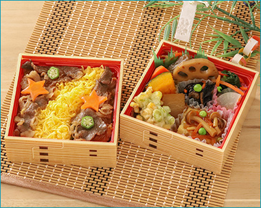 〈まつおか〉七夕二段弁当