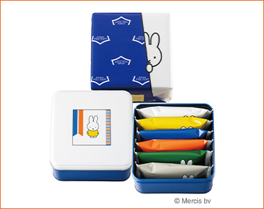 〈ガトーフェスタ ハラダ〉グーテ・デ・ロワ Dick Bruna ミッフィー/化粧缶ミニ