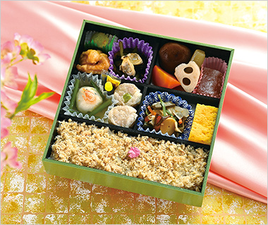 〈崎陽軒〉松花堂弁当～鯛ごはん～