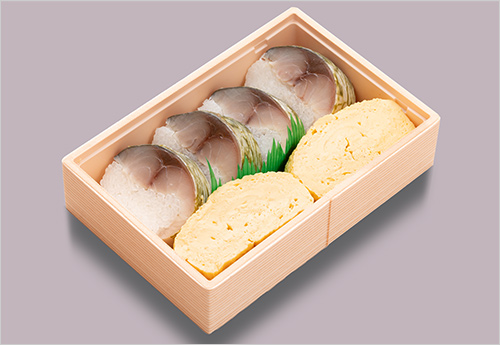 さば寿司だし巻弁当(1折) 1,512円