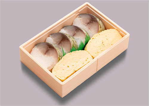 さば寿司だし巻弁当(1折) 1,512円