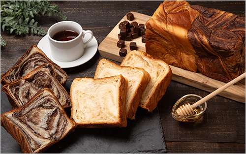 ハーフ＆ハーフ ショコラーデ・メープル(1斤) 1,188円