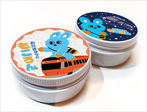 もころん馬油マルチバーム(20g) 各1,320円 ※小田急電鉄商品化許諾済