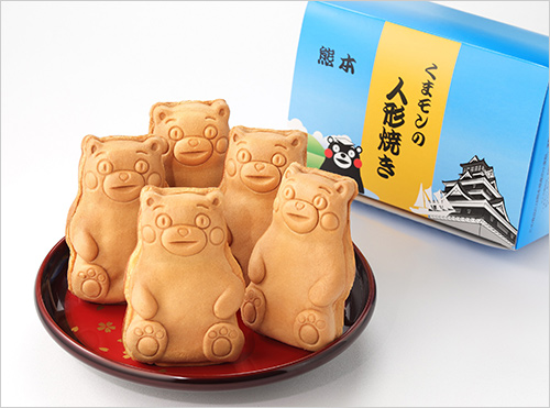 くまモンの人形焼き各種(1個) 330円