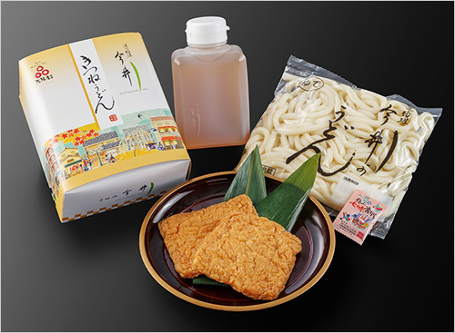 お手軽きつねうどん(1折) 918円