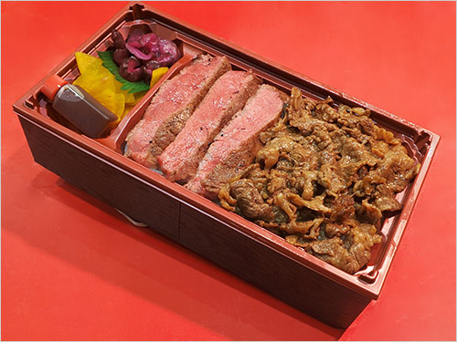 山形牛ステーキ＆焼肉弁当(1折) 2,484円