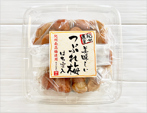 つぶれ梅(みかん蜂蜜入)(400g) 1,080円