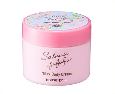 〈ビープライム ハウス オブ ローゼ〉［さくらふふふ］ミルキーボディクリーム